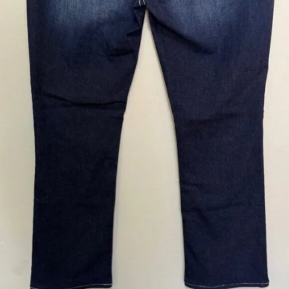 NWOT Miss Me Chloe Bootcut Jeans with Metallic Glitz Faux Flap Pockets Size 32 - Picture 8 of 13